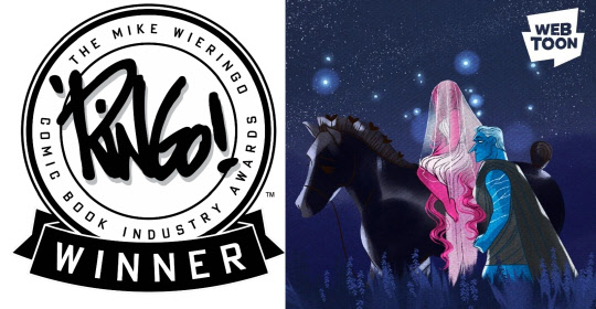 네이버웹툰의 '로어 올림푸스(Lore Olympus)'가 링고 시상식(Ringo Awards)에서 '베스트 웹코믹' 부문을 수상했다. 네이버웹툰 제공